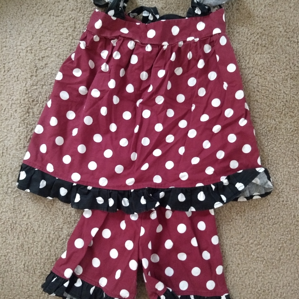 Girls short/short set